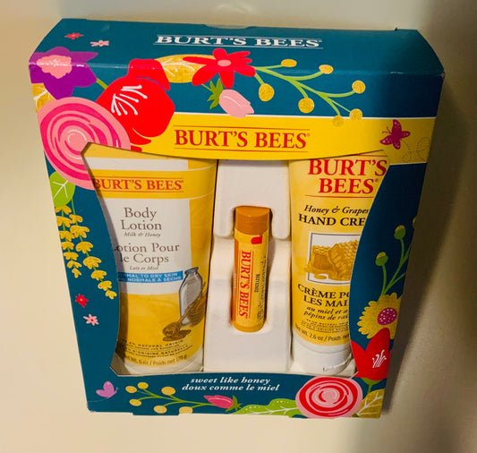 Burt’s Bees Sweet Like Honey Trio with free Gift Wrapping and Ribbon of Hope Charm 🎗️