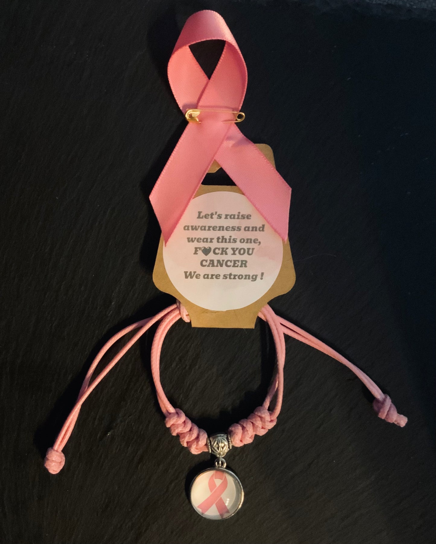 Breast Cancer Awareness Bracelet