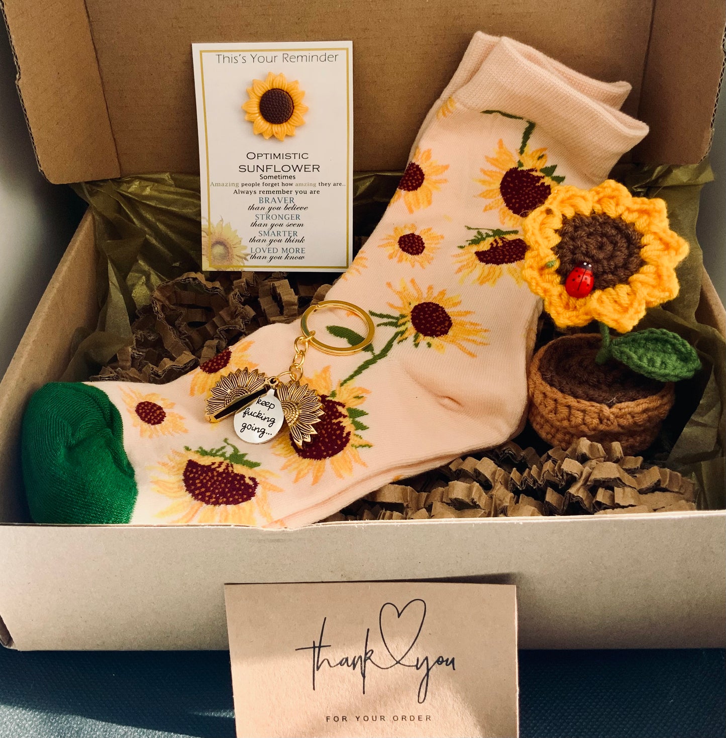 Sunflower Gift Box