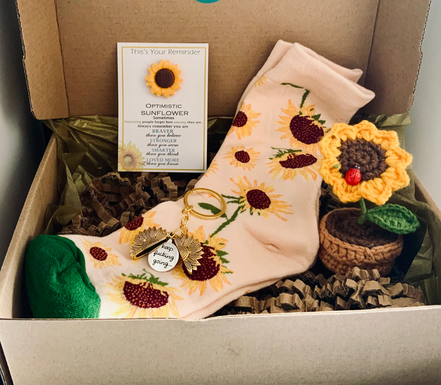 Sunflower Gift Box