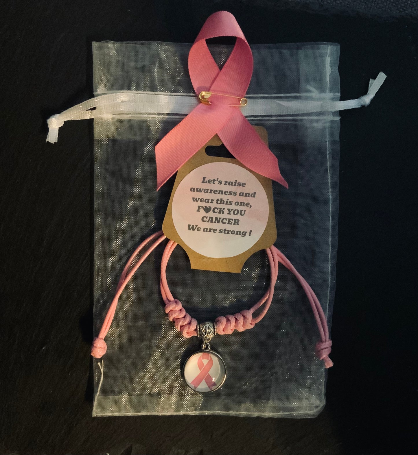 Breast Cancer Awareness Bracelet